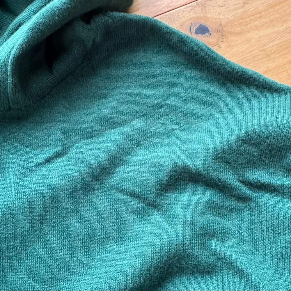 Tek Gear‎ Forest Green Swaeter Hoodie women’s size medium - Picture 5 of 6